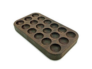 Підставка для яєць 'Амрокс' капучино