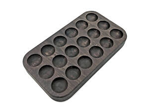 Підставка для яєць 'Амрокс' мокко