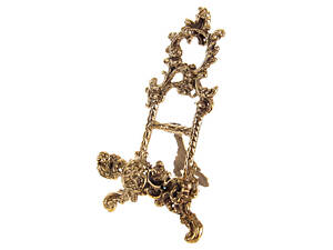 Подставка под декоративную тарелку 15 см 874-010 латунь