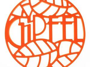 Подставка под горячее круглая Gipfel Glum GP-0212 17х17х0.8 см оранжевая