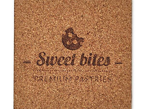 Підставка сервірувальна Mazhura Sweet Bites MZ-731429 9.5х9.5 см бежева