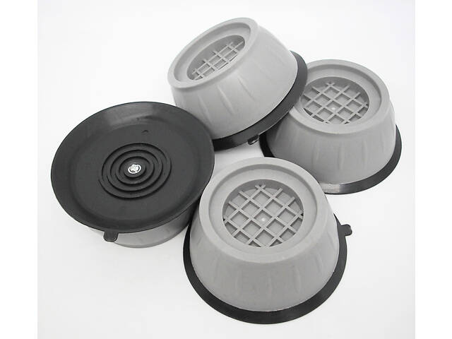 Подставки антивибрационные универсальные под стиральную машину холодильник мебель резиновая подложка - Фото 4