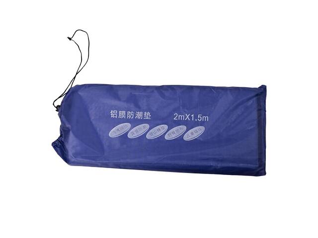 Підстилка під намет 195х143 см з фольгованим покриттям SJ-0029-1 - Фото 10