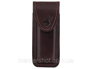 Подсумок чехол для магазина Форт 12 формованный B на липучке кожа коричневый ms