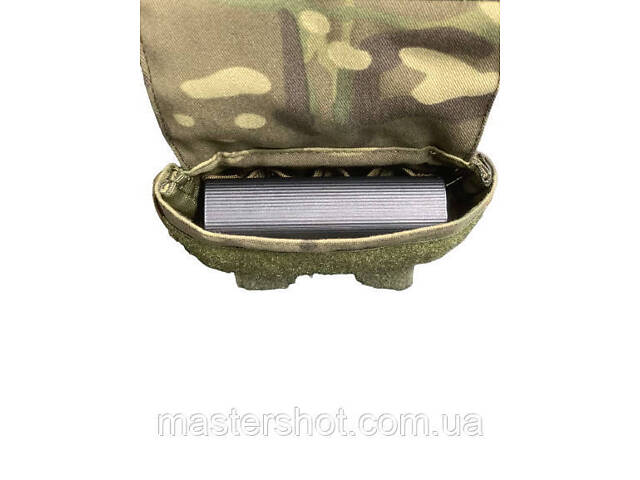 Подсумок карман (противовес) для аксессуаров на кавер для баллистического шлема Fast Mandrake мультикам ms - Фото 4