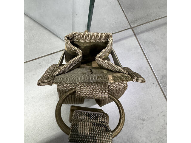 Подсумок под рацию на молли, Пиксель, Cordura 1000D, WINTAC, тактический чехол для рации на молли - Фото 2