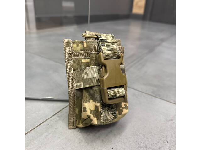 Подсумок под рацию на молли, Пиксель, Cordura 1000D, WINTAC, тактический чехол для рации на молли - Фото 5