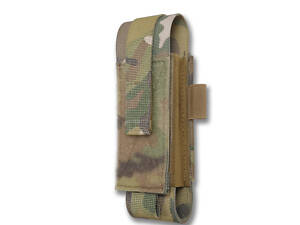 Подсумок под турникет открытого типа с креплениями для тактических ножниц и маркера мультикам.