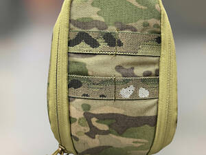 Підсумок напівжорсткий з демпфером для ПНБ або тепловізора, Мультикам, розмір L, кріпиться на молі, WINTAC, CORDURA 1000D