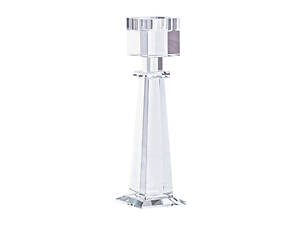 Подсвечник 22.5 (см) стеклянный высокий HP36560M