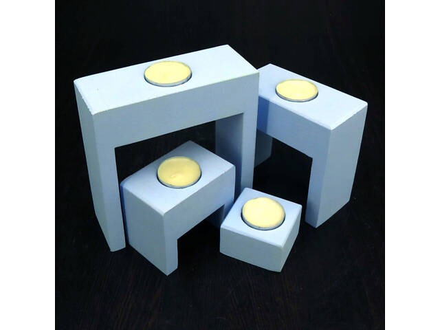 Подсвечник 'Гефест' ирис - Фото 3