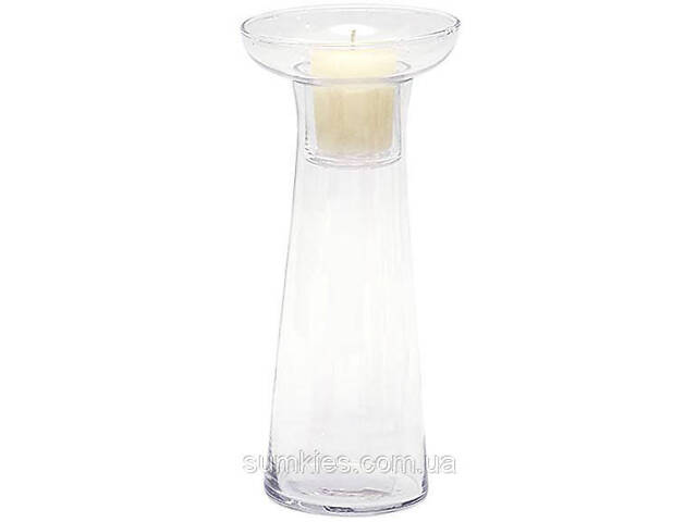 Подсвечник стеклянный 23.5х11 см Bona (2000002695288)