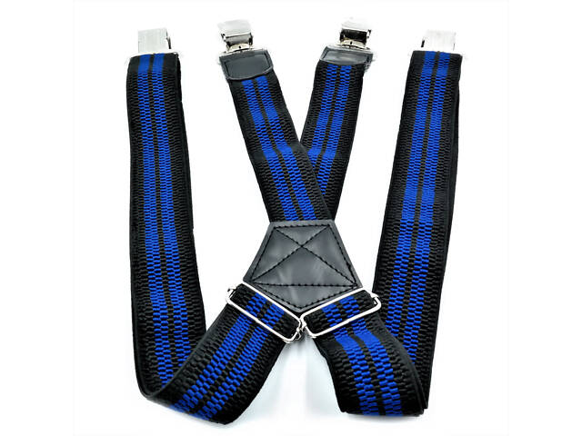 Підтяжки Weatro Чорно-сині (new-X0041) - Фото 2