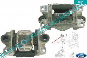 Подушка ( опора ) КПП левая 1S717M122EB Ford / ФОРД MONDEO III 2001-2007 / МОНДЕО 3