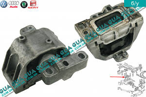 Подушка ( опора ) КПП правая 1J0199262BF Audi / АУДИ A3 1996-2003, Seat / СЕАТ TOLEDO II 1999-2006, Skoda / ШКОДА OCTAVI