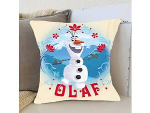 Подушка 3D новогодняя Олоф 3180_E 15377 50х50 см