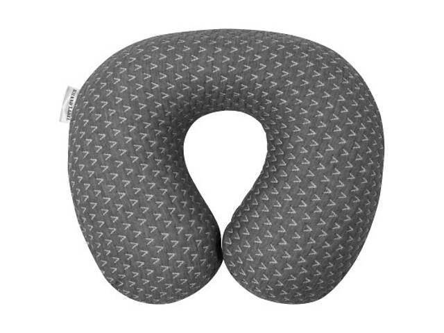 Подушка Ardesto ортопедична Sleepwell Travel, для шиї, піна меморі 34х29х10см сіра (ART3429NEP) - Фото 3