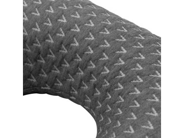 Подушка Ardesto ортопедична Sleepwell Travel, для шиї, піна меморі 34х29х10см сіра (ART3429NEP) - Фото 4