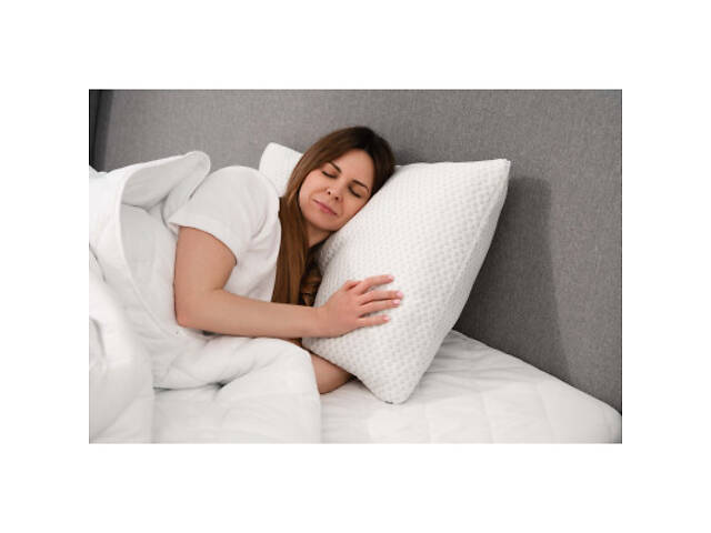 Подушка Ardesto Sleepwell, 40х60см, прямокутна, піна меморі, біла (ART4060SHP) - Фото 9