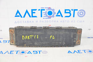 Подушка безопасности airbag коленная водительская левая Dodge Dart 13-16 ржавый пиропатрон