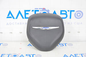 Подушка безопасности airbag в руль водительская Chrysler 200 15-17 черн, ржавый пиропатрон
