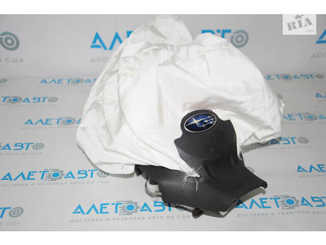 Подушка безпеки airbag в кермо водійська Subaru Forester 14-18 SJ стрільнула
