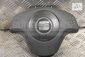 Подушка безопасности руль Airbag 3 спицы Seat Ibiza 2002-2008 6L0