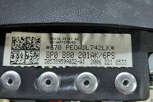 Подушка безопасности руль Airbag Audi A3 (8P) 2003-2012 8p0880201ak