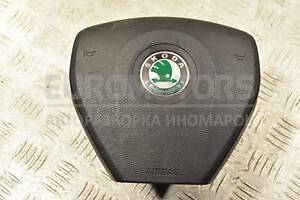 Подушка безопасности руль Airbag Skoda Fabia 2007-2014 5J0880201E