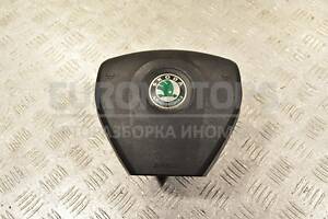 Подушка безопасности руль Airbag Skoda Roomster 2006-2015 5J08802