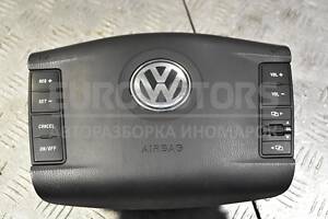 Подушка безопасности руль Airbag VW Touareg 2002-2010 7L6880201CA