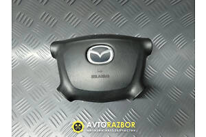 Подушка безопасности руля AIRBAG водителя B33P57K00, T93189A на Mazda 323 BJ, 323F 1998-2004 год