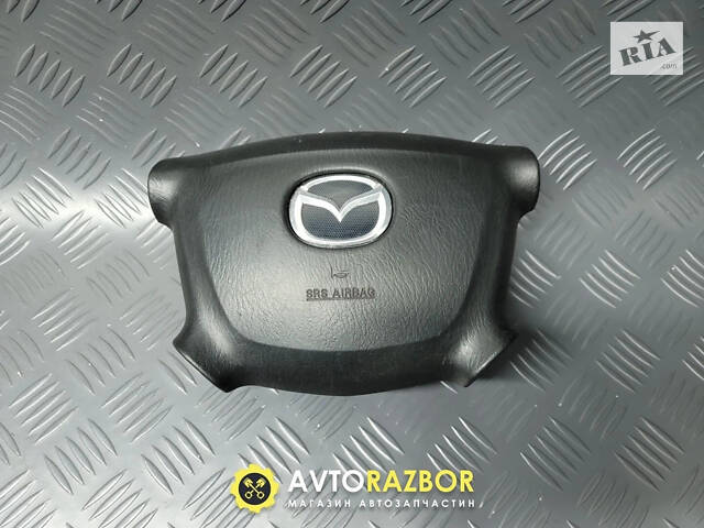 Подушка безопасности руля AIRBAG водителя B33P57K00, T93189A на Mazda 323 BJ, 323F 1998-2004 год