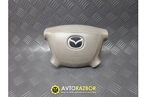 Подушка безопасности руля AIRBAG водителя LC6357K00A05 на Mazda Premacy, MPV II 1999-2006 год