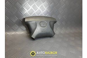 Подушка безопасности руля AIRBAG водителя B25F57K00A00 на Mazda 323 BJ, 323F 1998-2004 год