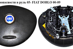 Подушка безопасности в руль 05 - 07 FIAT DOBLO 00-09 (ФИАТ ДОБЛО) (735439578, 735399535, 605013568, 6053532, 735326424,