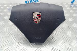 Подушка безопасности в руль для Porsche Cayenne 9PA (955/957) 2002-2010 б/у.
