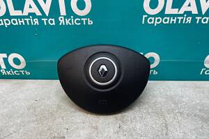 Подушка безопасности водителя, в руль (AirBag), целая Renault Clio 2005-2012.