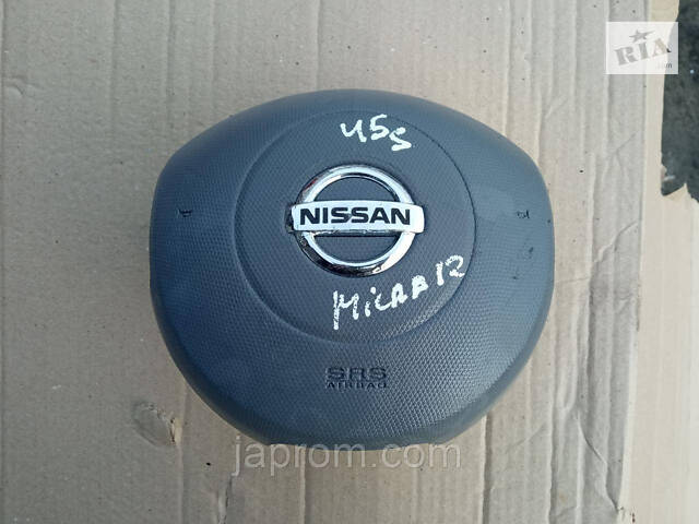 Подушка безпеки водія в кермове колесо Nissan Micra K12 2002-2010г.в.