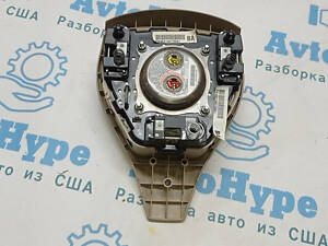 Подушка безопасности airbag в руль водительская Nissan Rogue 14-16 бежевая 98510-4BA8B