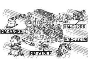 Подушка Двигуна Ліва на Accord, TSX