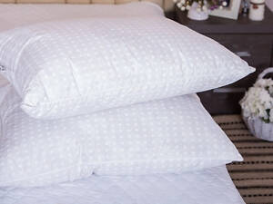 Подушка Ecotton 40х60 см пухово-перовый пух 10% белый 30-0481 White