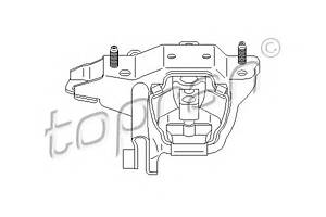 Подушка коробки передач для моделей: AUDI (A1), SEAT (IBIZA,CORDOBA,IBIZA), SKODA (FABIA,FABIA,FABIA,ROOMSTER,FABIA,FA