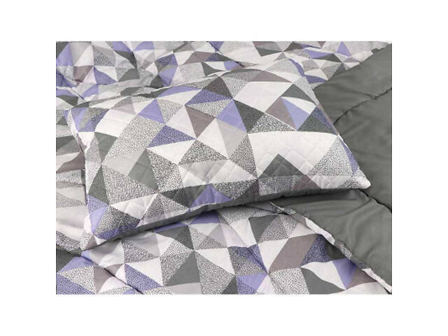 Подушка Руно Силіконова Абстракція стьобана в поліестері 50х70 см (310.53Абстракція) - Фото 3