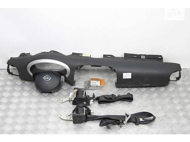 Подушки безопасности комплект черный цвет Nissan Micra (K12) 2002-2011 68101AY704