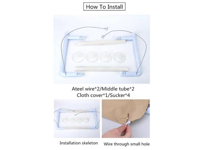 Підвісне віконне ліжечко для кота RESTEQ 55×35 см — гамак на вікно, лежак для кота, спальне місце на присосках - Фото 7