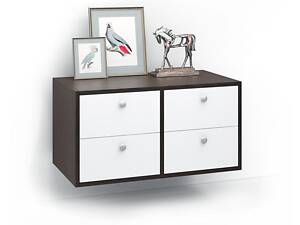 Подвісна тумба Прайм-21-1 ВЕНГЕ МАГІЯ -БІЛА АЛЯСКА