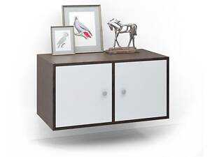 Подвісна тумба Прайм-21-2 ВЕНГЕ МАГІЯ -БІЛА АЛЯСКА