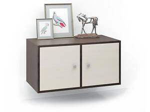 Подвісна тумба Прайм-21-2 ВЕНГЕ МАГІЯ-ДУБ МОЛОЧНИЙ