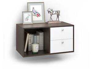 Підвісна тумба Прайм-21-6 ВЕНГЕ МАГІЯ--ДУБ МОЛОЧНЫЙ